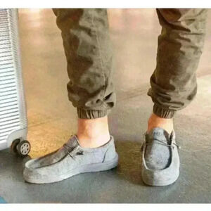 Reef Men's Gray Cushion Coast‎ Slip-On Lightweight Knit Shoes - Size 11